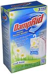 DampRid FG83K Hanging Moisture Absorber Fresh Scent (1 Box / 3 bags, 14 oz each)