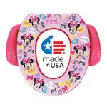 Disney Minnie Mouse Smile Soft Potty Seat and Potty Training Seat - Soft Cushion, Baby Potty Training, Safe, Easy to Clean