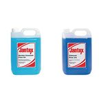 Jantex CF979 Jantex Glass Wash Rinse Aid, 1 L x 5 L & CF977 Dishwasher Rinse Aid Concentrate 5Ltr