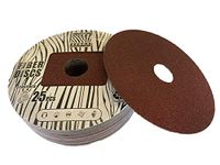 Zebra Premium Tools F-80 5 Inch Abrasive Fiber Disc Grit 80 Aluminum Oxide Sandpaper (50)