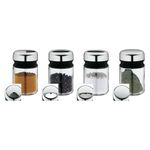 WMF Glass 100 ml Shaker Depot Set,Setof4, Transparent