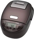 Tiger 5.5 Cup 1.0Litre JPK-G10A Pressure Induction Heating Multi-Functional Rice Cooker, Brown, Slow Cooker, Programmable Menu, Pre-set times, Made in Japan, Australian Plug, 240 voltage