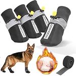 YAODHAOD Dog Snow Boots Breathable 