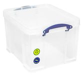 Really Useful Plastic Storage Box 35 Litre Clear