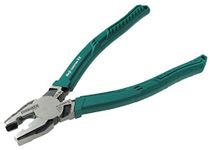 Engineer pz-59 Heavy Duty Multi-function combi Gripping Pliers / Screw Extractors (non-slip jaws for quick removal of damaged screws) Made In Japan, neji-saurus RX, Green