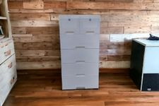 The Tickle Toe Plastic Chest of 6 Drawers | Multi-Purpose Storage Organizer for Kids | Wardrobe for Kids Clothes & Toys with Locking Drawers & Portable | Kids Cabinet, 51Lx33Wx103H Cm White