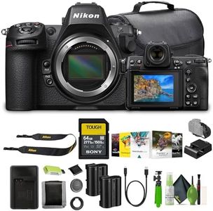 Nikon Z8 Professional Full Frame Mirrorless 8K Video & Stills Hybrid FX Camera + EN-EL15C Battery + 64GB SF-M Tough Series Memory Card+ Photo Editing Software + More