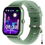 JUBUNRER Kids Smart Watch for Boys Girls Watches Phone Bluetooth Call Heart Rate Sleep Pedometer Step Counter Sport Game Fitness Activity Trackers Calculator Teenage Gifts 3+ Year Old for IOS Android