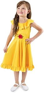 Little Adventures Yellow Beauty Princess Twirl Dress (Small Size 4)