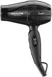 BaBylissPRO Nano Titanium Bambino Compact Dryer (Black, 1000 W)