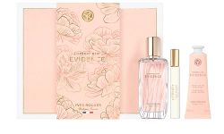 Yves Rocher Coffret Eau de Parfum L'Evidence, 3-piece (Eau de Parfum 50ml, Purse Spray 10ml, Hand Cream 30ml) | Holiday Gift Idea For Women, Made in France - Eau de Parfum (50ml), Hand Cream (30ml) & Eau de Parfum (10ml). A Radiant Neo-Chypré Fragrance with Magnolia, Peach and Patchouli' (Comme une évidence)