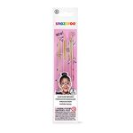 Snazaroo Fantasy Face Painting Brushes - Pink, Set of 3