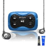 100% Waterproof SYRYN 2 Swimbuds Flip Bundle for Swimming with Music | 8 GB (2,000 Songs or 138 Hours of Audio) | Drag and Drop MP3, AAC, M4a, FLAC Using PC or Mac | No Spotify or Other Streaming