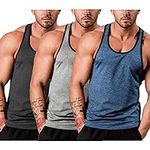 COOFANDY Men's Gym Tank Tops Y-Back