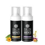 Skin Elements Men's Intimate Wash Combo | Tea Tree Oil (Classic)+Passion Fruit | Controls Unwanted Sweat & Bad Odor | Refreshes Intimate Area | 240 ml | Pack of 2