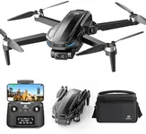 DEERC D65 2 Axis Mechanical Gimbal EIS GPS Drones with Camera for Adults 4K, 249g Foldable FPV Quadcopter Lightweight Drone with 30FPS Video, Brushless Motor, Follow Me, Auto Return, Wind Resistance