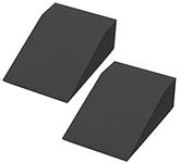 Yoga Foam Wedge Blocks Black (Pair)