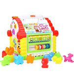 Kiditos Multifunctional Musical Fun House Electronic Geometric Blocks Sorting Learning Educational Toys