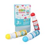 Levin 3 colors super dots washable no mess safe kids marker pens dot marker set