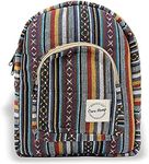 Core Hemp Mini Backpack, Om Boho, Boho Backpack Purse