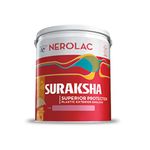 Nerolac Suraksha Plastic Exterior Emulsion Paint (1Ltr, White)