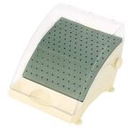 Ouitble Dental Bur Holder,142 Holes Dental Disinfection Box Holder Block Case Holder Drills Burs with Pull Out Drawer for Dental Burs,Autoclavable Dentist Tool