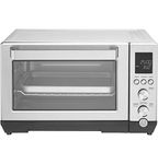 GE Convection Toaster Oven | Quartz Heating Technology | Large Capacity Toaster Oven Complete With 7 Cook Modes & Oven Accessories | Countertop Kitchen Essentials | 1500 Watts | Stainless Steel