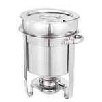 BotaBay 7L Stainless Steel Round Catering Food Warmers, Party Food Warmer Buffet Set, Buffet Server Soup Chafer Set, Warming Pots to Keep Food Warm for Parties Buffet Wedding Banquets Commercial Grade