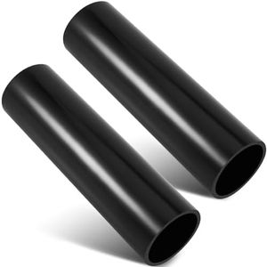 Landical 2 Pcs 3 Inch x 1 ft ABS Drain Pipe Black Plastic Pipe for Drain Waste and Vent