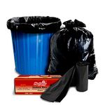 Plastobag Garbage Bag Medium Size for Home-Kitchen-Office | Premium Disposable Trash and Dustbin Bags (180 Bags) | 19 x 21 inch