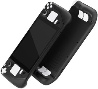 eXtremeRate White Replacement Full Set Buttons for Steam Deck, DIY Custom ABXY D-pad Trackpad Bumpers Triggers Buttons and Screwdriver Tools for Steam Deck LCD Handheld Console - Console NOT Included