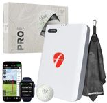 FlightScope Mevo Gen2 Portable Golf Launch Monitor & Simulator with Vice Pro Balls | 18 Data Parameters, 8 E6 Simulation Courses, GPS Overview, Indoor & Outdoor | Signature Series Golf Towel