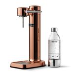 Aarke Carbonator 3, Sparkling Water Maker with Water Bottle, Copper Finish