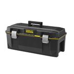 STANLEY FATMAX Waterproof Toolbox Storage with Heavy Duty Metal Latch, Portable Tote Tray for Tools and Small Parts, 28 Inch, 1-93-935