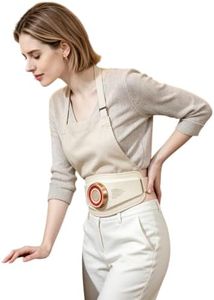Divmceknyy Abdominal Vibration Belt for Daily Routine White | Abdominal Vibration Belt for Daily Routine