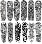 Fake Totem Sleeve Tattoos Stickers,