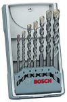 Bosch Professional 7-Piece CYL-3 Concrete Drill Bit Set (for Concrete, Ø 4-10 mm, Accessories for Impact Drills)