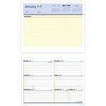 AT-A-GLANCE 2024 Flip-A-Week Weekly Desk Calendar Refill, 5-1/2" x 7", with QuickNotes (SW7065024)