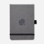 Dingbats* Wildlife A6 Reporter Grey Elephant Notebook - Lined