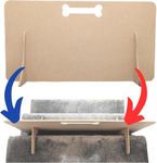 No Drill Dog Barrier, Versatile Indoor & Stair Gate (85cm x 85cm)