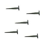 Merriway BH03750 (150 gm) Blued Cut Carpet Upholstery Tacks Nails , 25mm (1 inch) - Pack of 150g