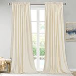 Ivory Velvet Curtains