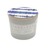 Sand + Fog Scented Candle - California Beach House – Additional Scents and Sizes – 100% Cotton Lead-Free Wick - Luxury Air Freshening Jar Candles - Perfect Home Decor – 12oz