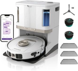 Shark PowerDetect Robot Vacuum & Mop – Self-Empty, 3D LiDAR, Wi-Fi, White