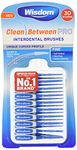 Wisdom Toothbrushes Clean Between Pro Interdental Brushes, Fine, Pack of 3, 90-Count, 100 g
