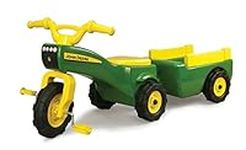 TOMY John Deere Pedal Tricycle and 
