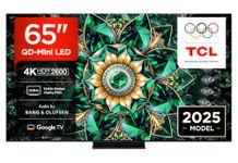 TCL 65Q7C-UK QD-Mini LED TV, 4K HDR Premium 2600, Smart TV Powered by Google TV (Dolby Vision IQ & Atmos, HVA Panel, Audio by Bang & Olufsen, 144Hz Motion Clarity Pro)