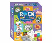 Rock Painting Set Funny Interactive Stone Painting Kit Educational Toy for Kids