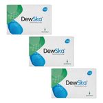 SKINSKA NATURALS Dewska Moisturizing Bathing Bar Soap (100g, Pack of 3) | With Shea Butter, Vitamin E, Almond Oil & Olive Extract | Deep Hydration & Gentle Cleansing | For Dry & Oily Skin | Men & Women