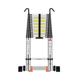 WB WELBUILT - CREATION WITH PERFECTION Aluminium Telescopic Ladder | 2-Year Warranty | En131 Certified Foldable Multipurpose Step Ladder for Home & Outdoor Use (20.5 Feet)
